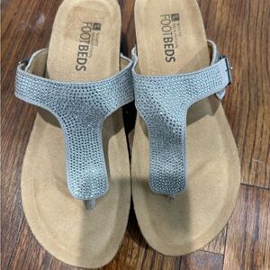 Women's Silver Sandals White Mountain